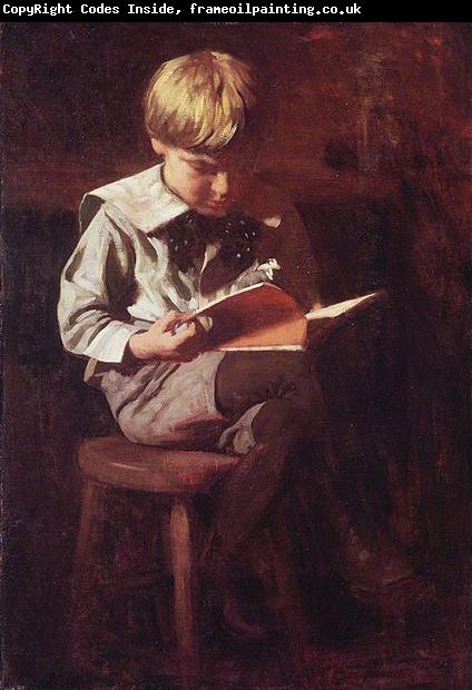 Thomas Pollock Anshutz Boy Reading: Ned Anshutz